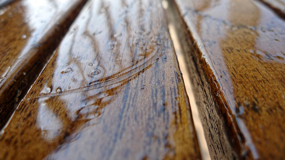 Hardwood Floor Drying in Ingram, Texas (1845)