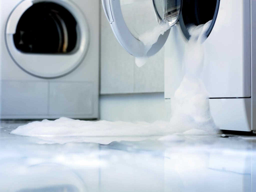 washing machine flood- causes of house flooding