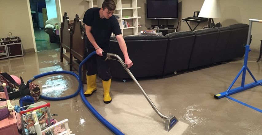 Water Damage Cleanup in Bandera, Texas (5594)