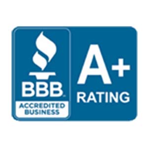 BBB A+ rating badge