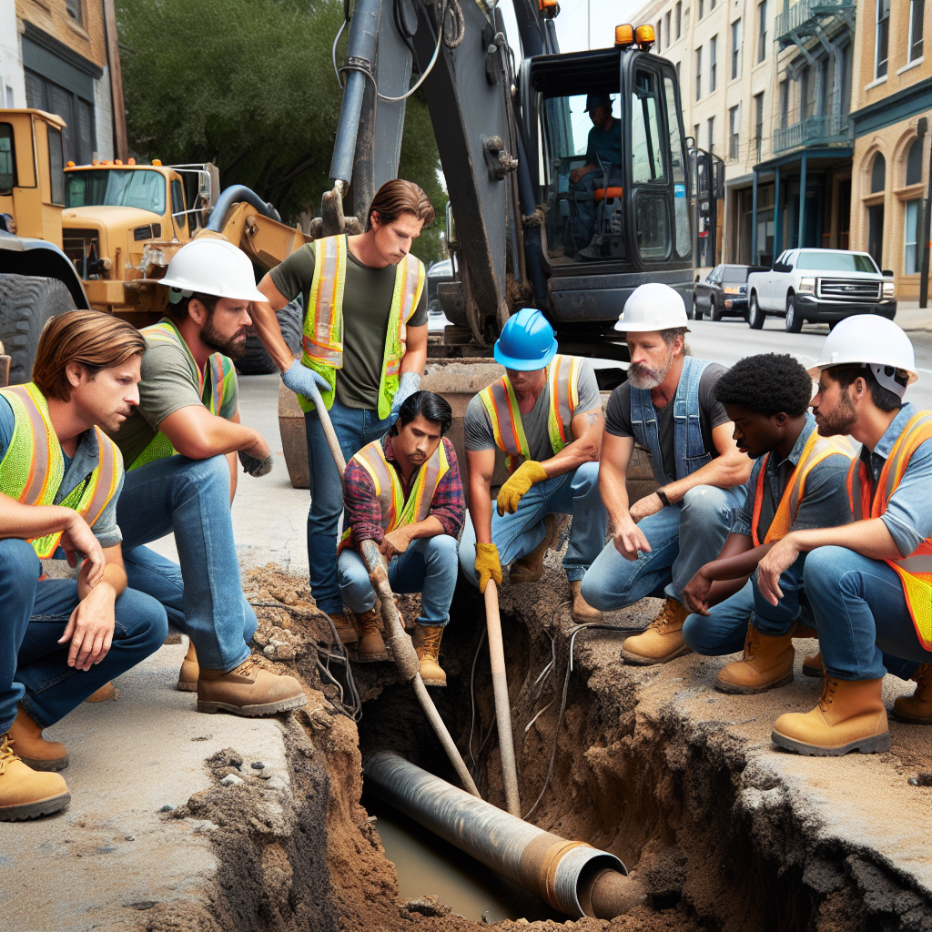Water Line Repair in San Antonio, Texas